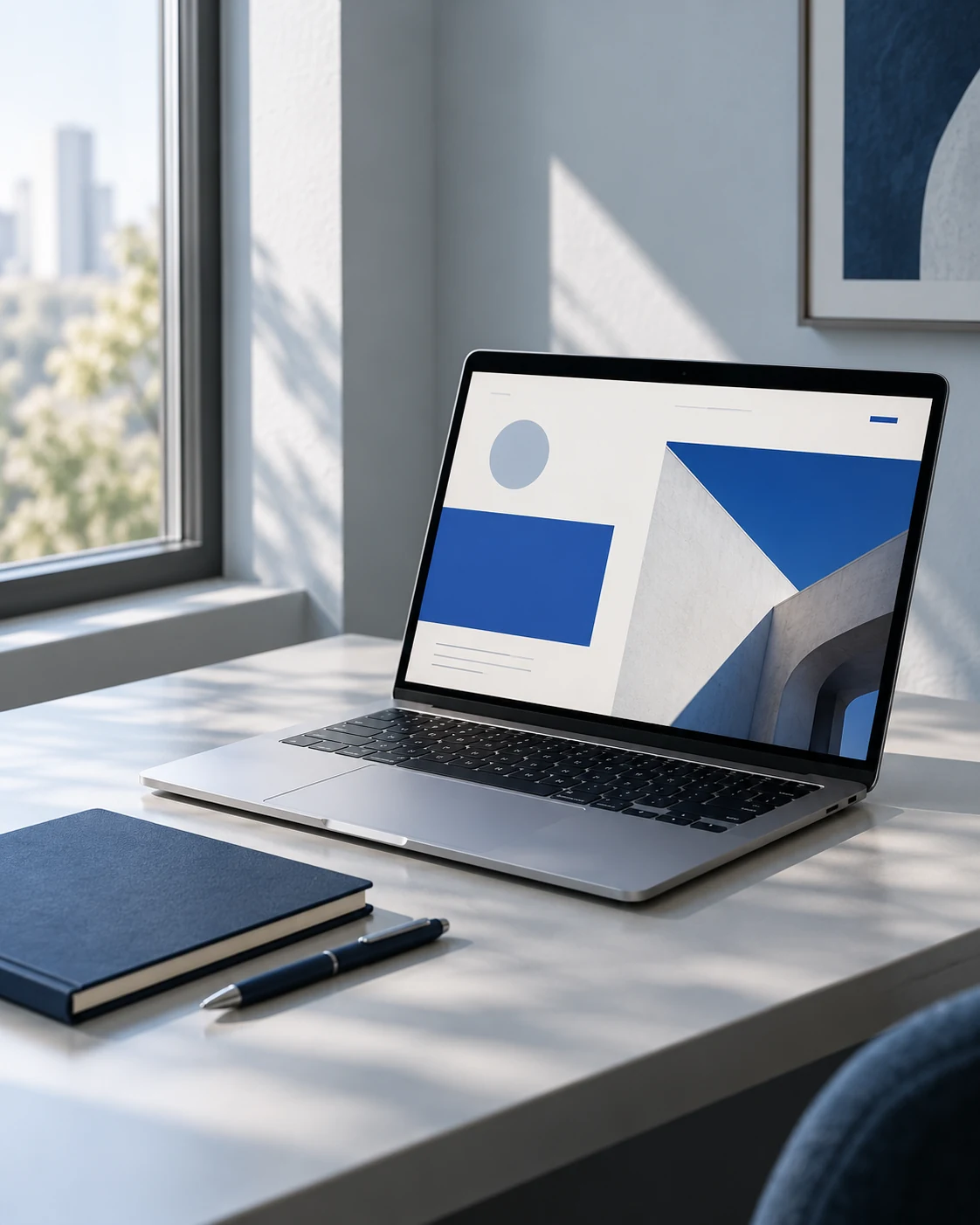 A considered workspace for digital strategy and website development